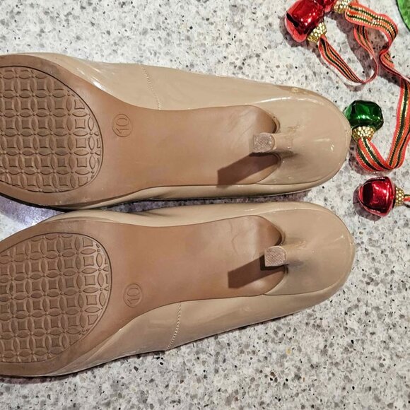 Merona Women's Nude Heels Size 10 - Picture 5 of 10